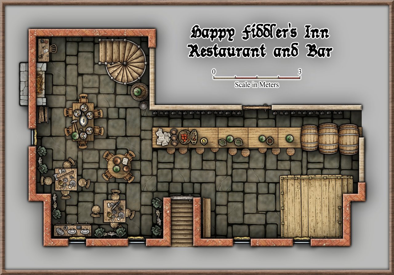 Nibirum Map: happy fiddler inn - resturant and bar by Ricko Hasche